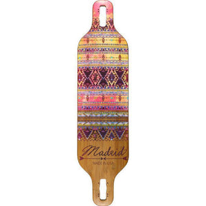 Madrid Dream 39" Indie Bamboo Drop-Thru Longboard Deck - Longboards USA
