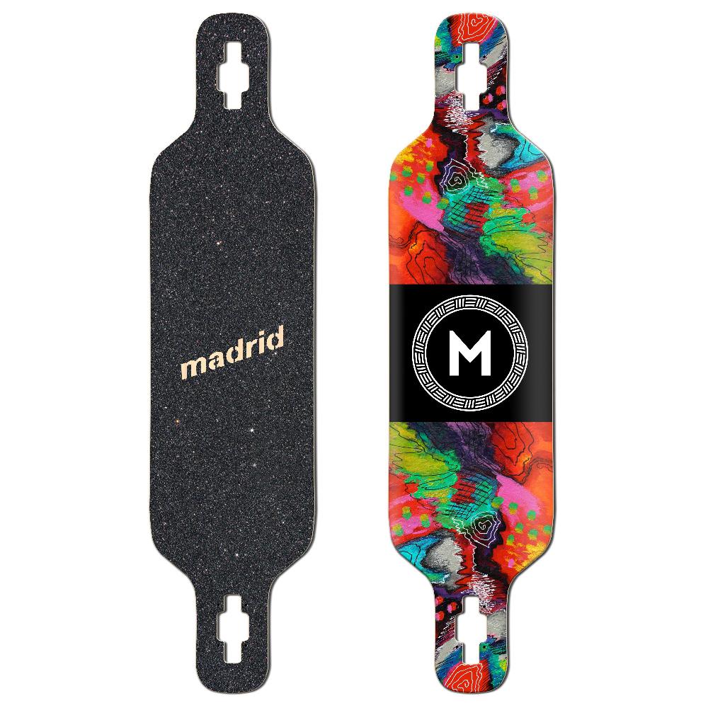 Madrid Dream 40" Abstract Longboard Longboards USA