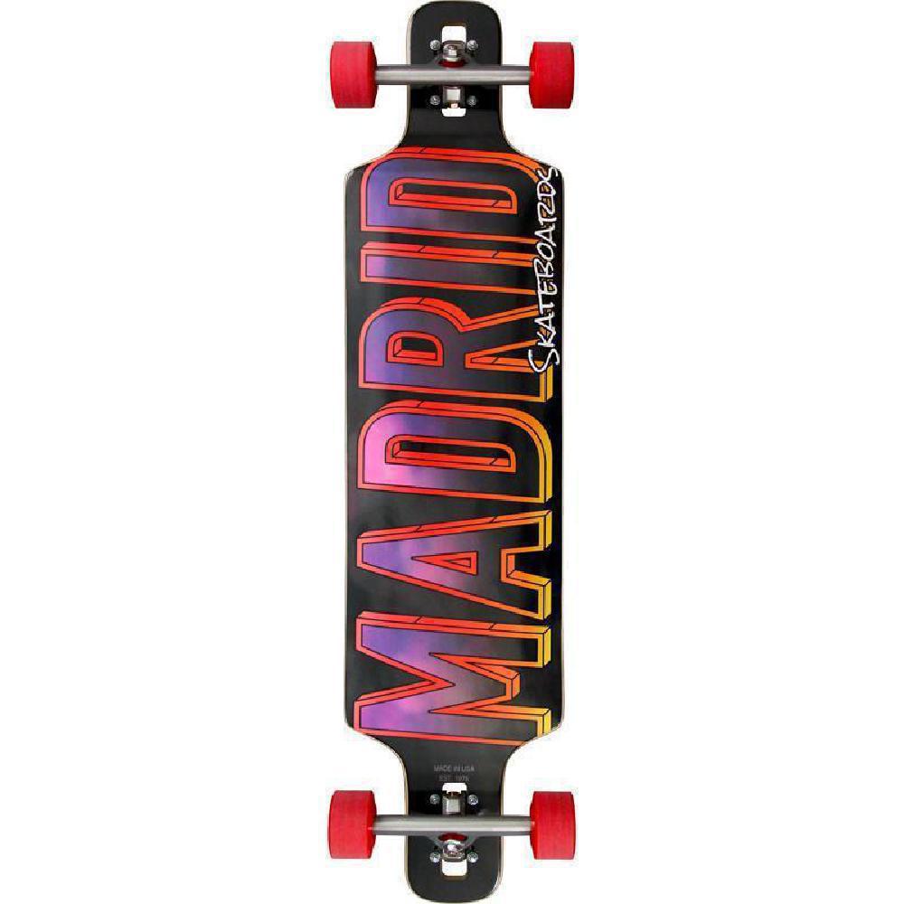 Longboard Madrid Tech Series 41" – Planche Complète Roues Requin Et Trucks X