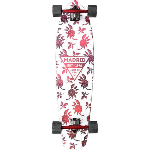 Madrid Dude 37.25" Rosa Carver Longboard - Longboards USA