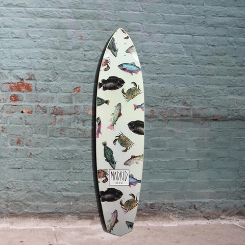 Madrid Dude Fish Longboard - 38.75" - Deck - Longboards USA