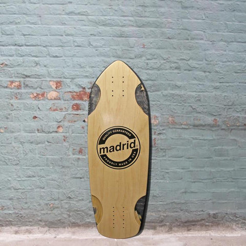 Madrid Grom Race Downhill Longboard - Maple 30 inch - Deck - Longboards USA