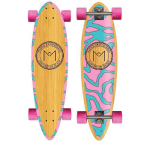 Madrid Harbor Series Blunt 36" Bamboo Longboard - Longboards USA
