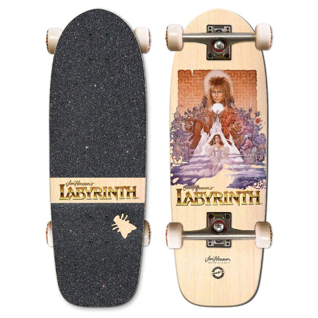 Madrid Labyrinth Poster Marty 29.25" Cruiser Skateboard - Longboards USA