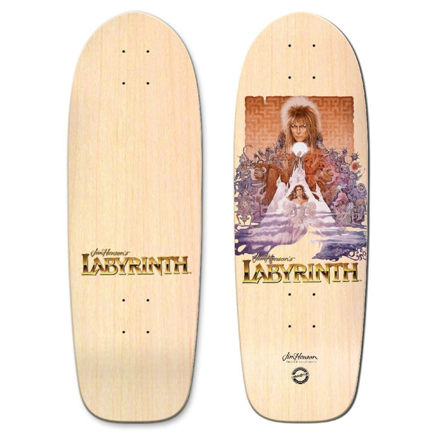 Madrid Labyrinth Poster Marty 29.25" Cruiser Skateboard - Longboards USA