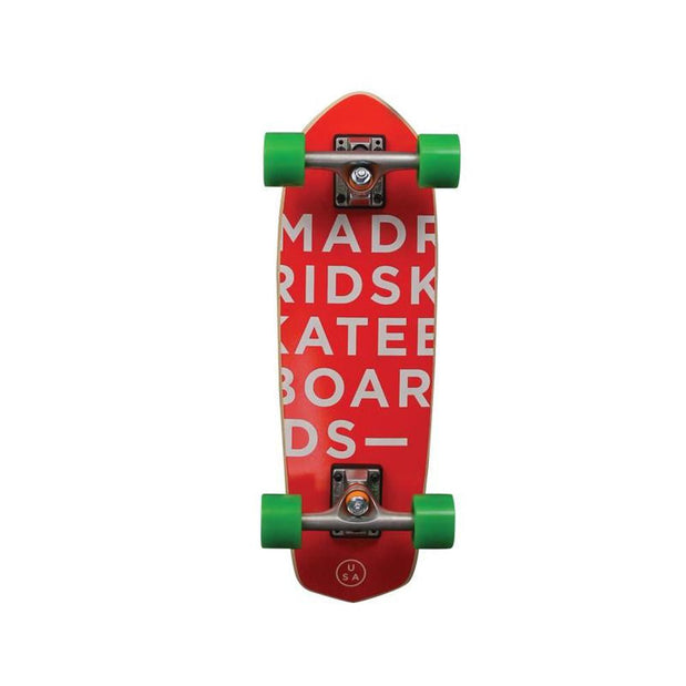 Madrid Midget Overset Picket Cruiser Skateboard 23" - Complete - Longboards USA