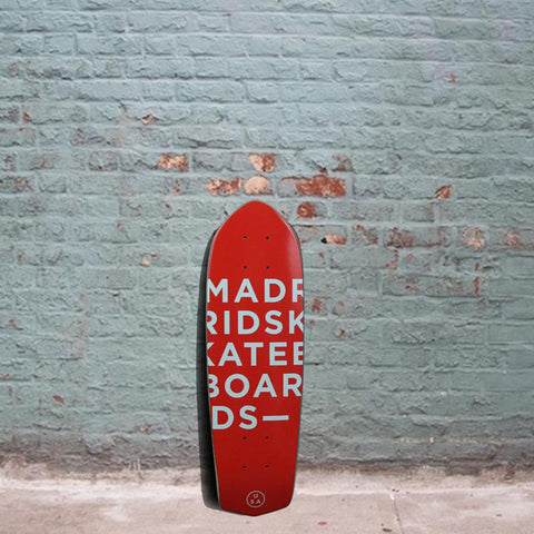 Madrid Midget Overset Picket Cruiser Skateboard 23" - Deck - Longboards USA