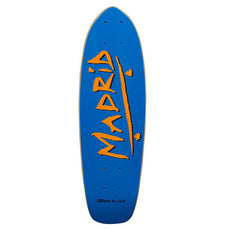 Madrid Midget Party Blue 23.25" Cruiser Skateboard Deck - Longboards USA