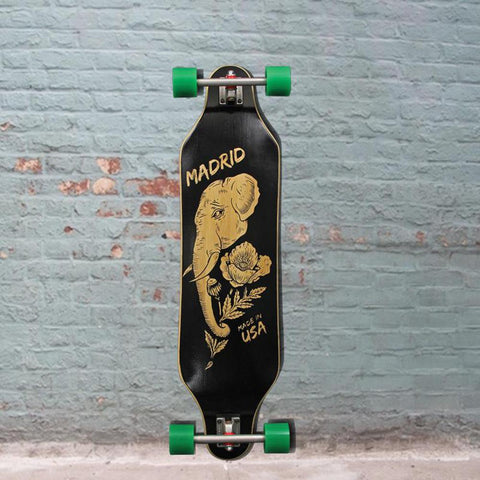 Madrid Missionary Bamboo Elephant Longboard Top Mount - Longboards USA