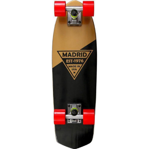 Madrid Party 24" Gold Cruiser - Longboards USA