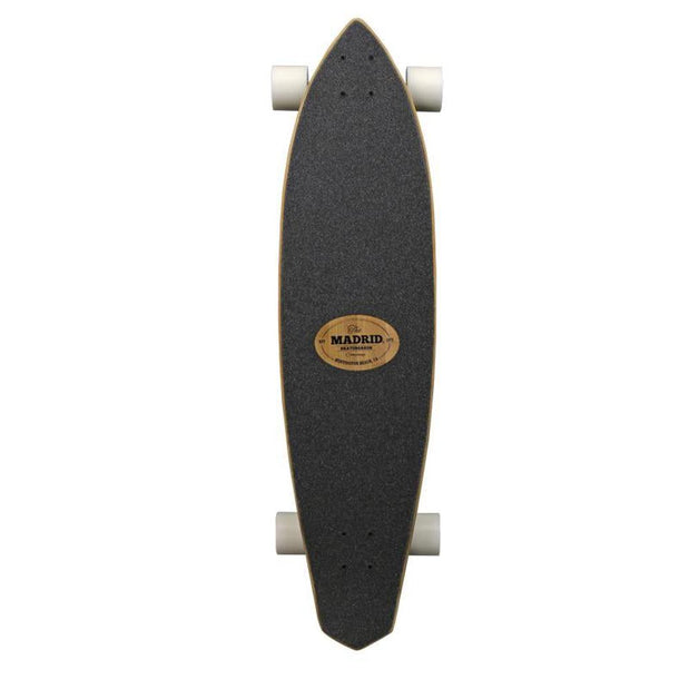 Madrid President Dude Bamboo Carving Longboard 38.75" - Longboards USA