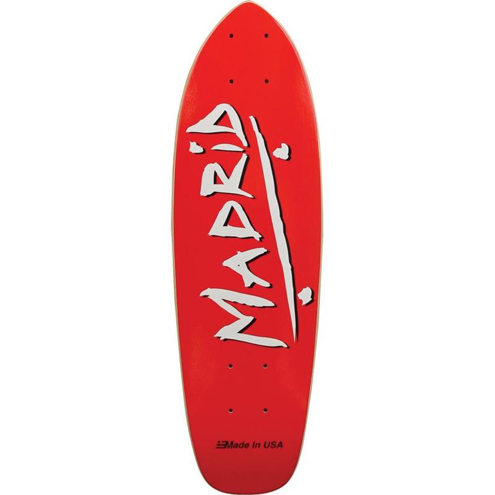Madrid Red Midget Party 23.25" Cruiser Skateboard Deck - Longboards USA