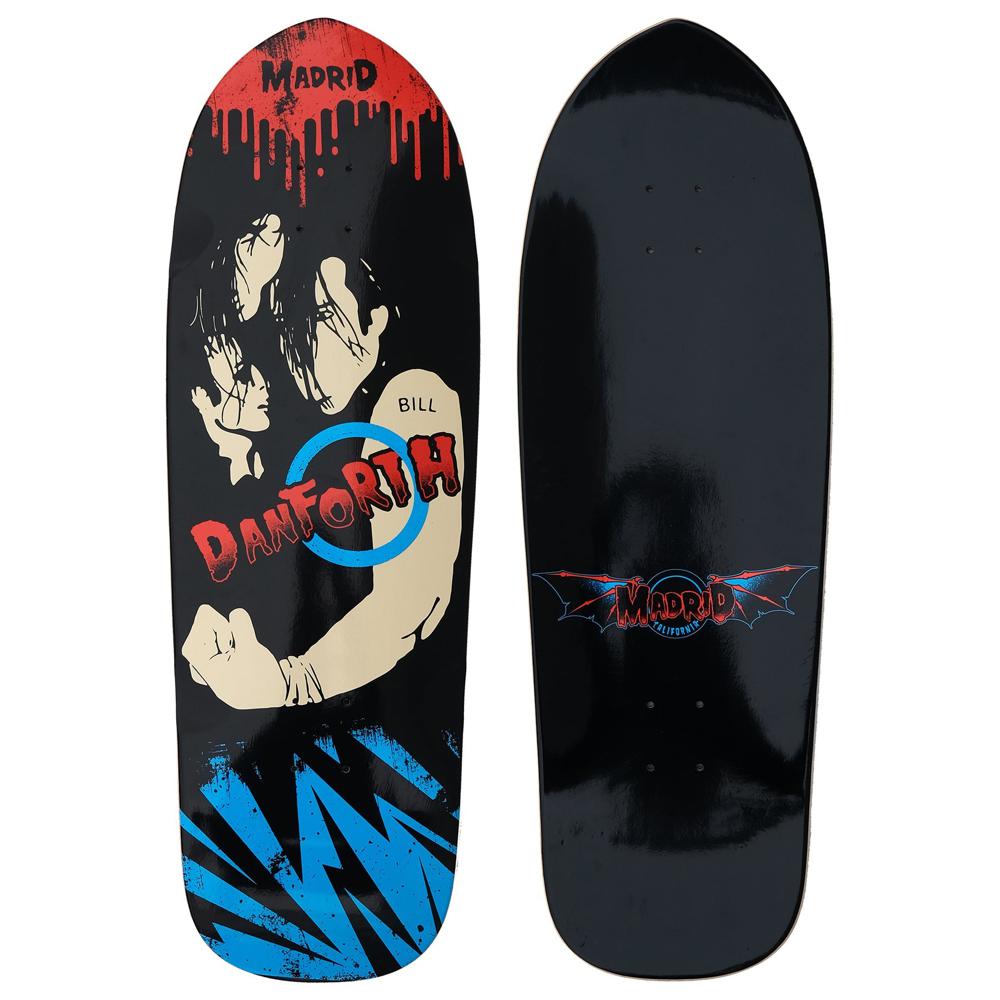 Madrid Retro Bill Danforth Freeride Limited Edition Longboard Deck ...