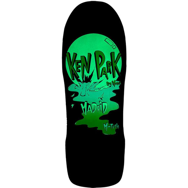 Madrid Retro Ken Park | Glow In The Dark Series | 30.75" Old School Longboard Deck - Longboards USA