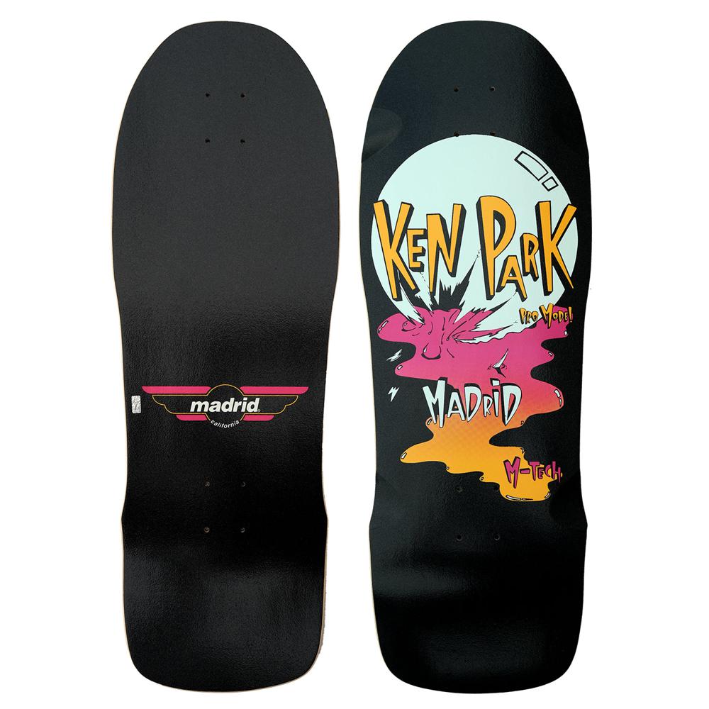 Madrid Retro Ken Park | Metallic Limited Edition | 30.25" Old School Longboard Deck - Longboards USA