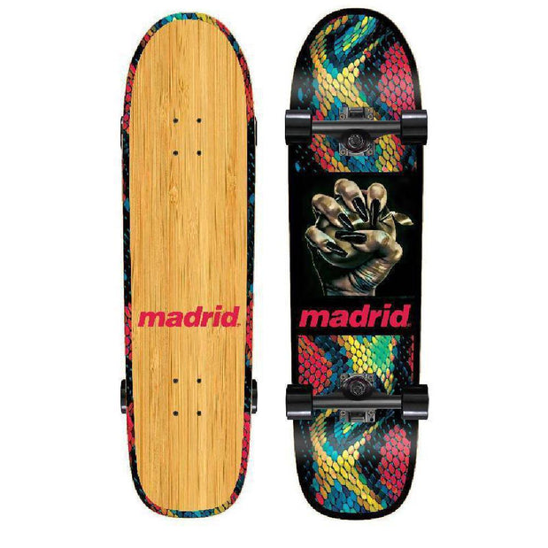 Madrid Space Owl 32" Temptation Bamboo Longboard - Longboards USA