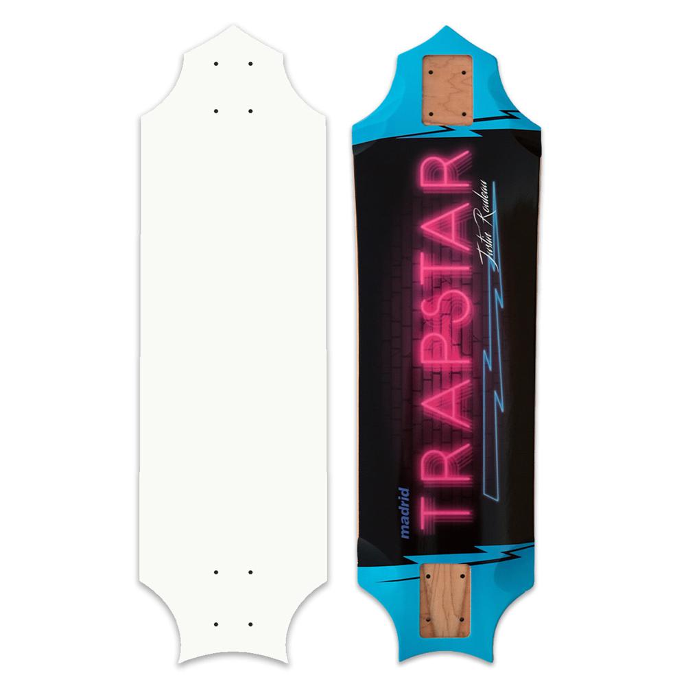 Madrid The Trapstar Justin Rouleau Pro Model 30" Freeride Deck - Performance Series - Longboards USA