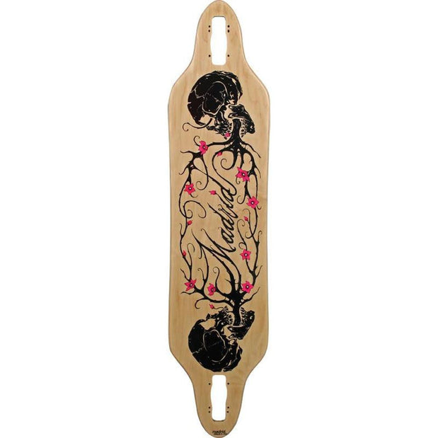 Madrid Tombstone Twisted Drop Through 38" Longboard Deck - Longboards USA