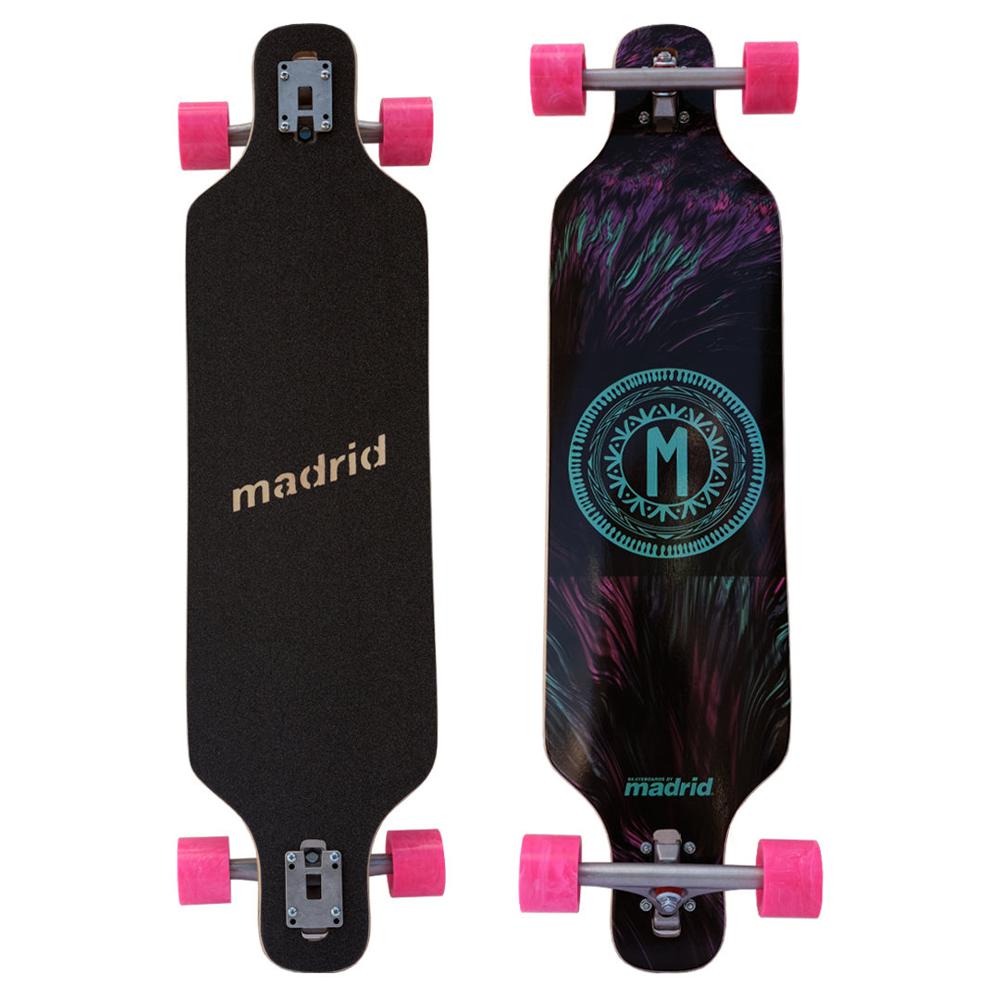 Madrid Trance 39 Drop-Thru Longboard, Paper Cuts, One size - longboard Madrid Trance 39 Drop-Thru Longboard, Paper Cuts, One size - longboard