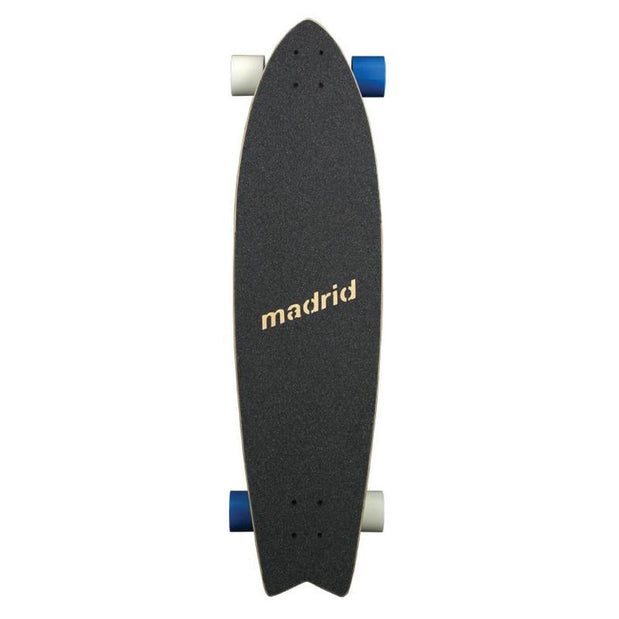 Madrid Up In Smoke Gun 37" Fishtail Longboard Skateboard - Longboards USA