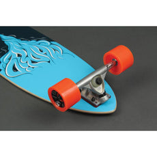 Madrid Up In Smoke Gun 37" Fishtail Longboard Skateboard - Longboards USA