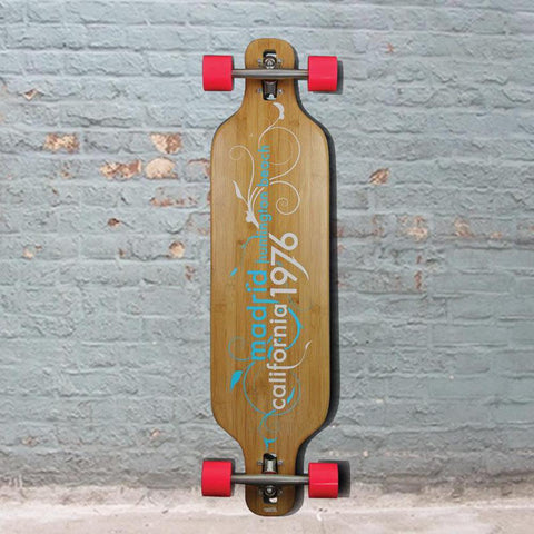 Madrid Vines Dream Drop Through 39" Bamboo Longboard - Longboards USA