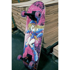 Madrid x Yu-Gi-Oh! Dark Magician Girl Grub 29.5" Cruiser Skateboard - Longboards USA