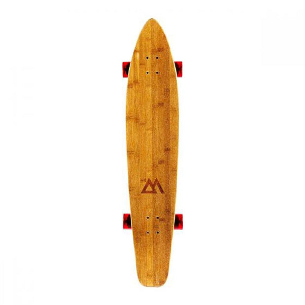 Magneto 44 Inch Kicktail Cruiser - Red Wheels - Longboards USA