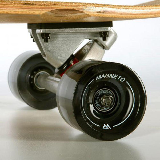Magneto 44 Inch Kicktail Longboard - Black Wheels - Longboards USA