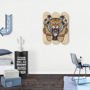 Mind-blowing Tiger Skateboard Wall Art - Longboards USA