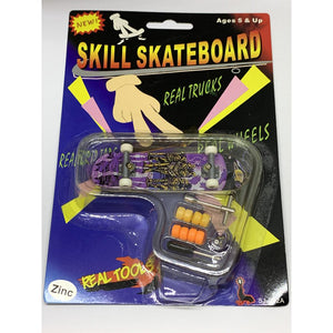 Mini Finger Skateboard Fingerboard Skill Skateboard Toy - Longboards USA