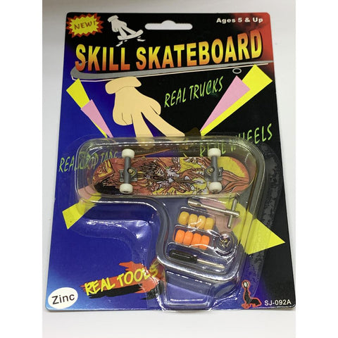 Mini Finger Skateboard Fingerboard Skill Skateboard Toy - Longboards USA