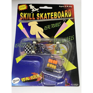 Mini Finger Skateboard Fingerboard Skill Skateboard Toy - Longboards USA