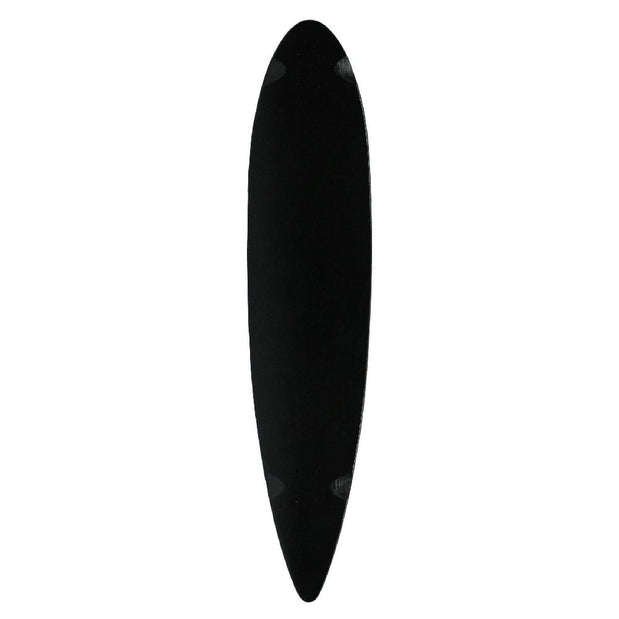 Moose - 9" x 43" Pintail Deck Black - Longboards USA