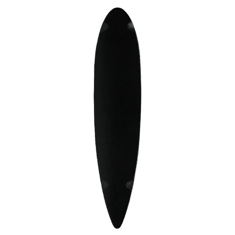 Moose - 9" x 43" Pintail Deck Black - Longboards USA