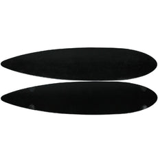 Moose - 9" x 43" Pintail Deck Black - Longboards USA