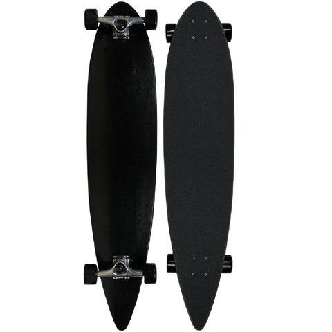 Moose Bamboo Black Pintail 43" Longboard - Longboards USA