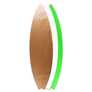 Natural 42" Surf Longboard Deck - Longboards USA
