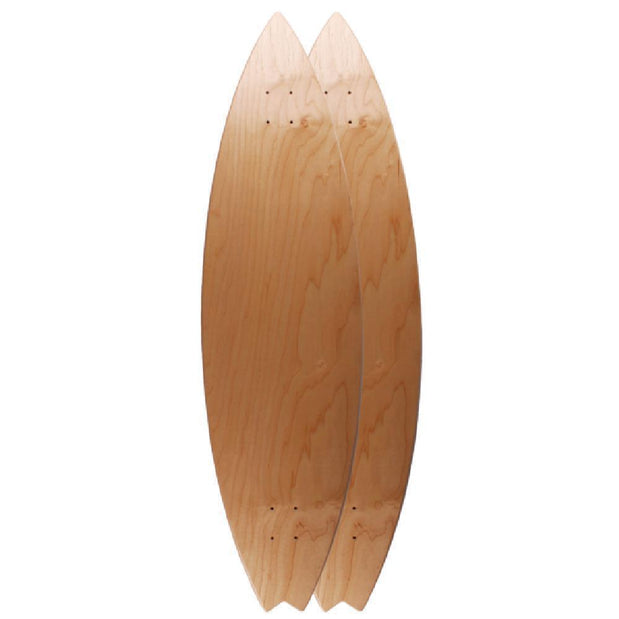 Natural 42" Surf Longboard Deck - Longboards USA