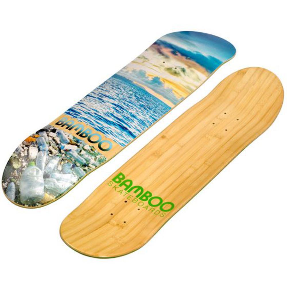 Ocean Disaster Graphic Bamboo Skateboard – Longboards