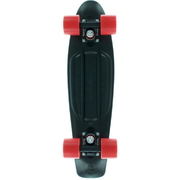Skateboard Vintage - 22.5'' - Noir - Shortboard - Roues avec Skateboard Vintage - 22.5'' - Noir - Shortboard - Roues avec