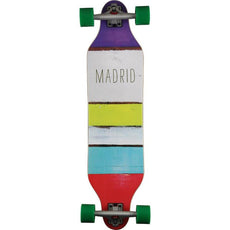 Paintstripes Weezer 36 inches Madrid Top Mount Longboard - Longboards USA
