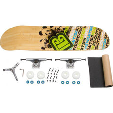 Panda Revolution Graphic Bamboo Skateboard Limited - Longboards USA