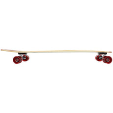 Paradise Red Pinstripe 44" Kicktail Longboard - Longboards USA