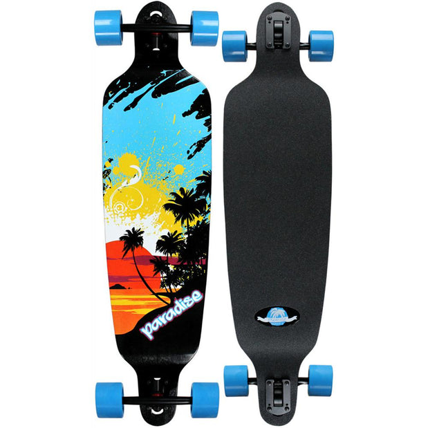 Paradise Sun Splash Double Drop 41" Longboard - Longboards USA