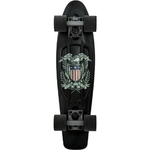 Penny Board 22" United We Stand Black Skateboard - Longboards USA