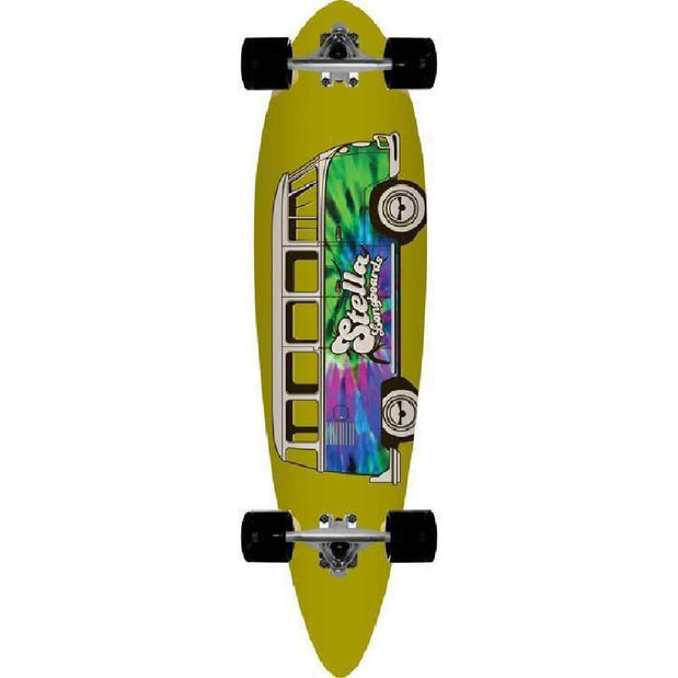 Pintail Longboard Blunt Nose Dazed and Confused 38" Stella Complete - Longboards USA