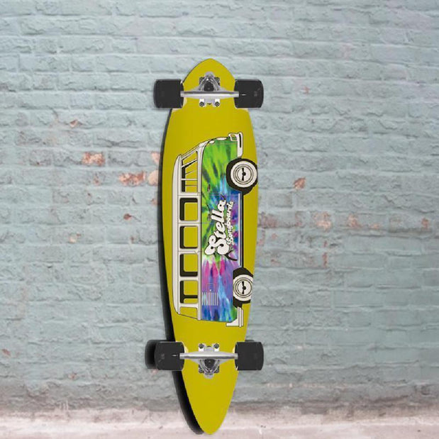 Pintail Longboard Blunt Nose Dazed and Confused 38" Stella Complete - Longboards USA