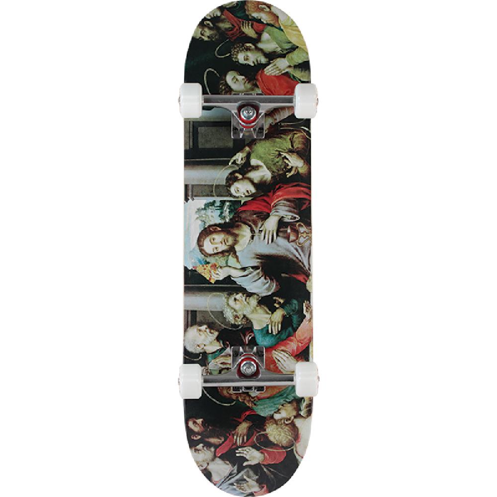 Pizza Last Supper 8.12" Skateboard - Longboards USA