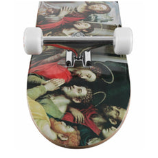 Pizza Last Supper 8.12" Skateboard - Longboards USA